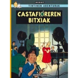Las joyas de Castafiore. HERGÉ. Tintin 21 Castafioreren bitxiak (euskera)